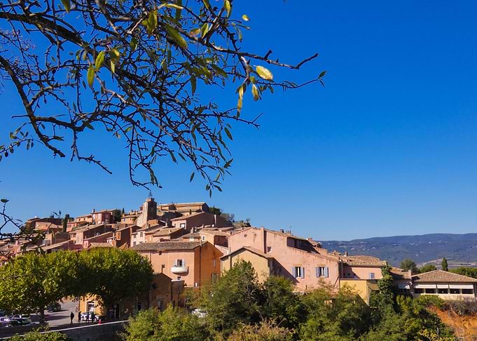 Photography of Roussillon Village in Provence, France