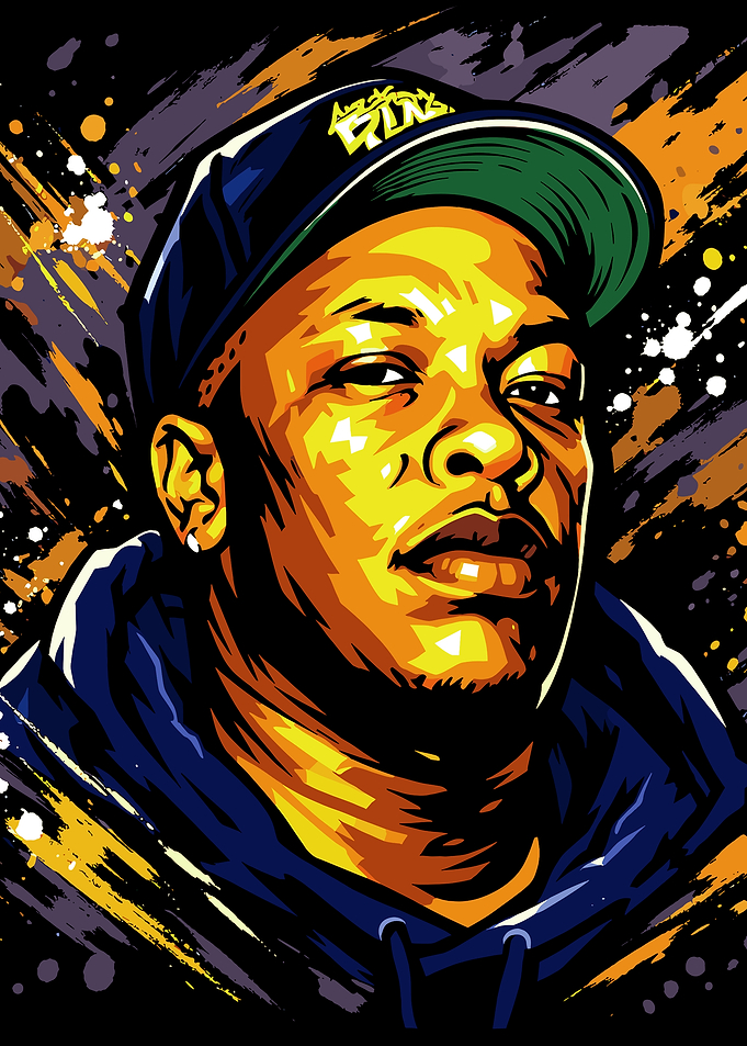 Dr. Dre Pop Art Portrait