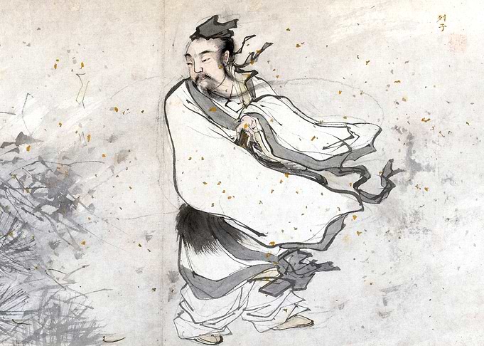 Daoist Philosopher Liezi Chinese Taoist Painting