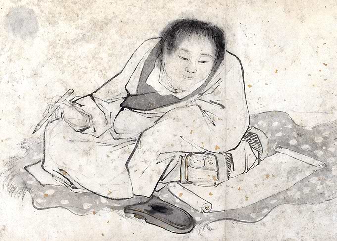 Daoist Immortal Han Xiangzi Chinese Taoist Painting