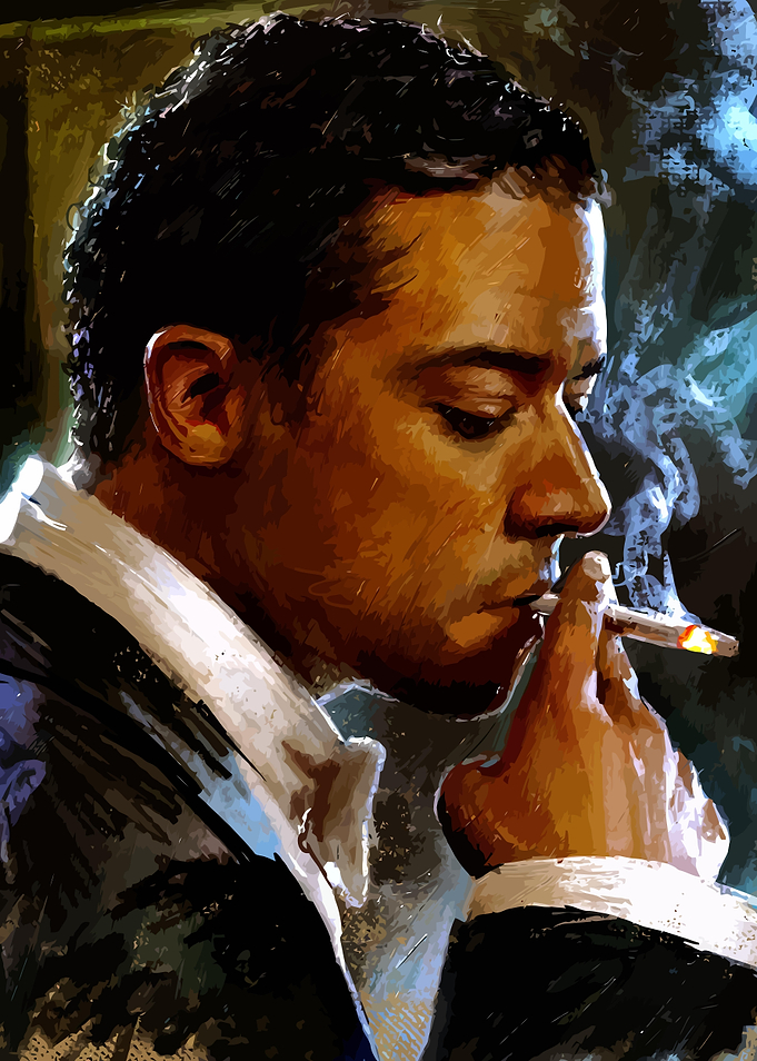 Interview with The Vampire Painting Portrait