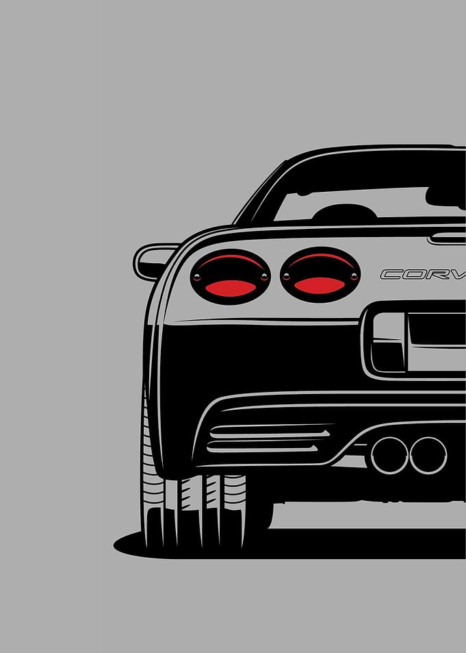 Corvette C5 - Minimalistic