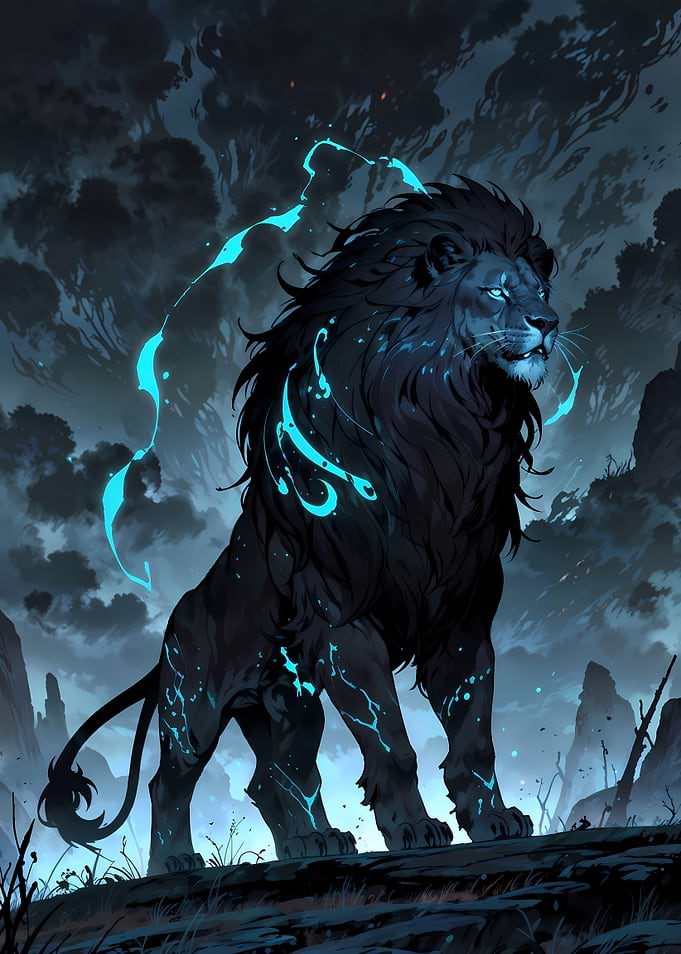 Mystical Lion: King of the Void