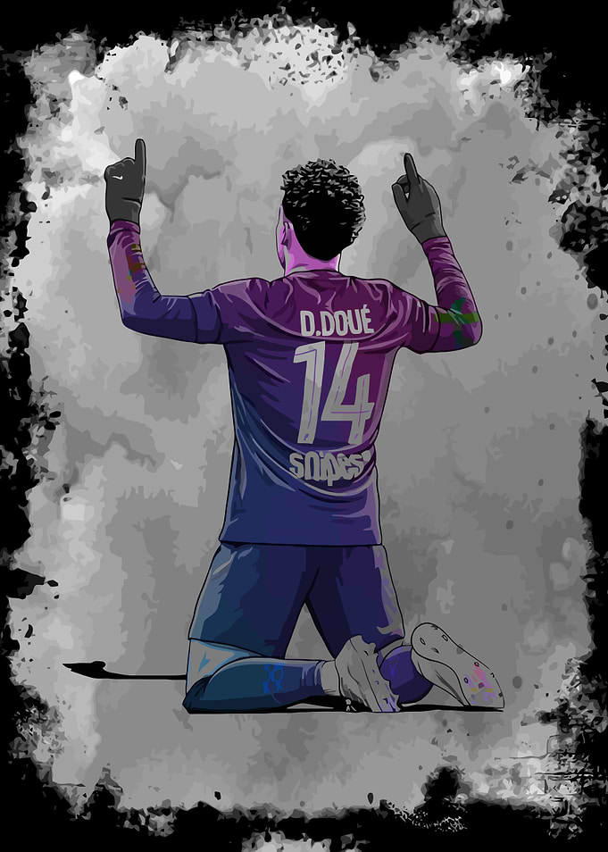 Soccer Player 14 Celebration Art
