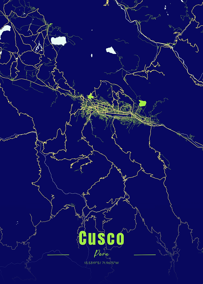 Cusco, Peru Map