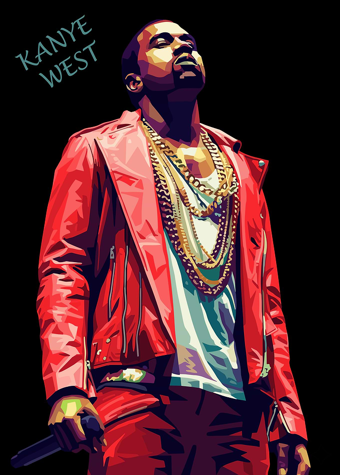 Kanye West Portrait