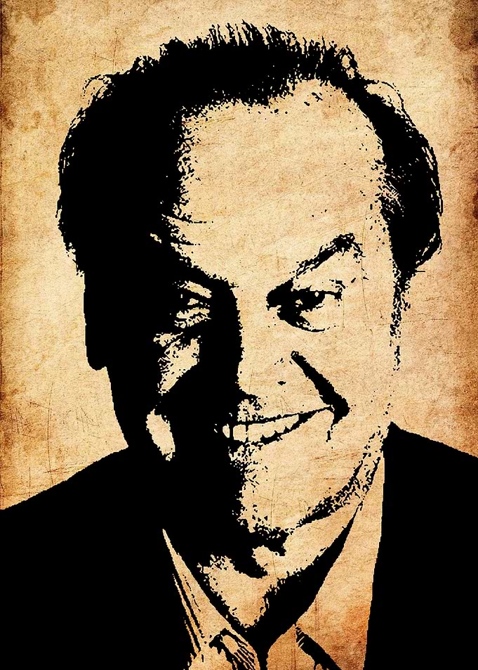 Jack Nicholson Portrait - The Shining