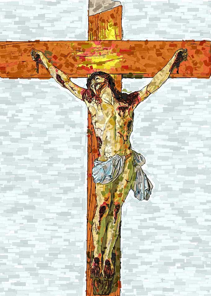 Jesus Christ on the Cross Artwork