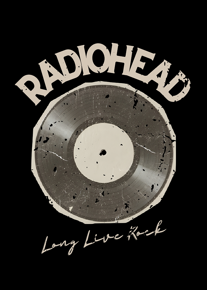 Radiohead Vinyl Record Art