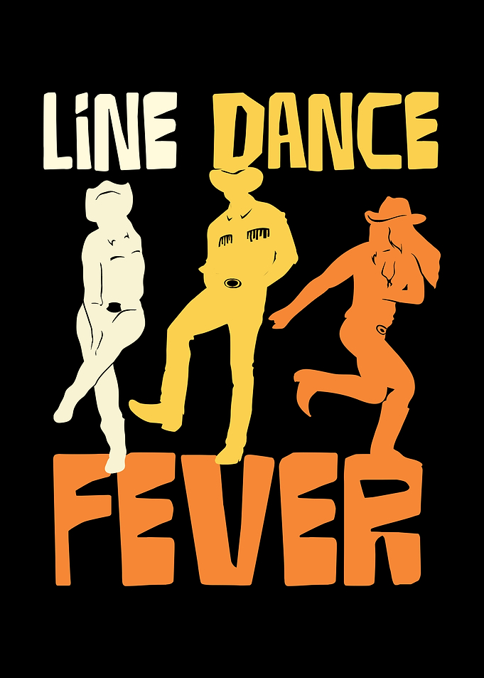 Line Dance Fever Graphic