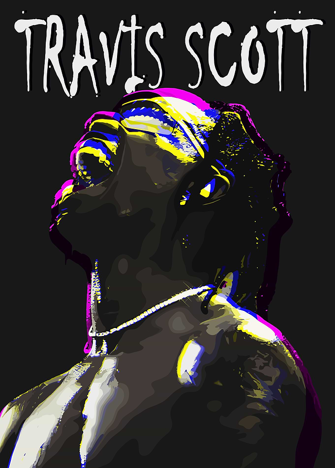 Travis Scott Portrait
