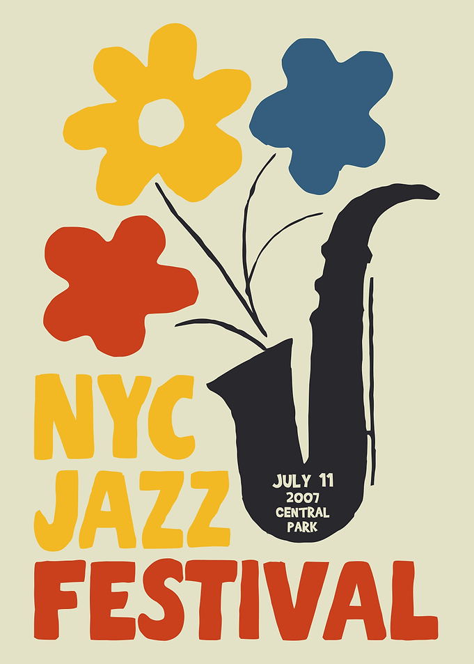 NYC Jazz Festival Poster