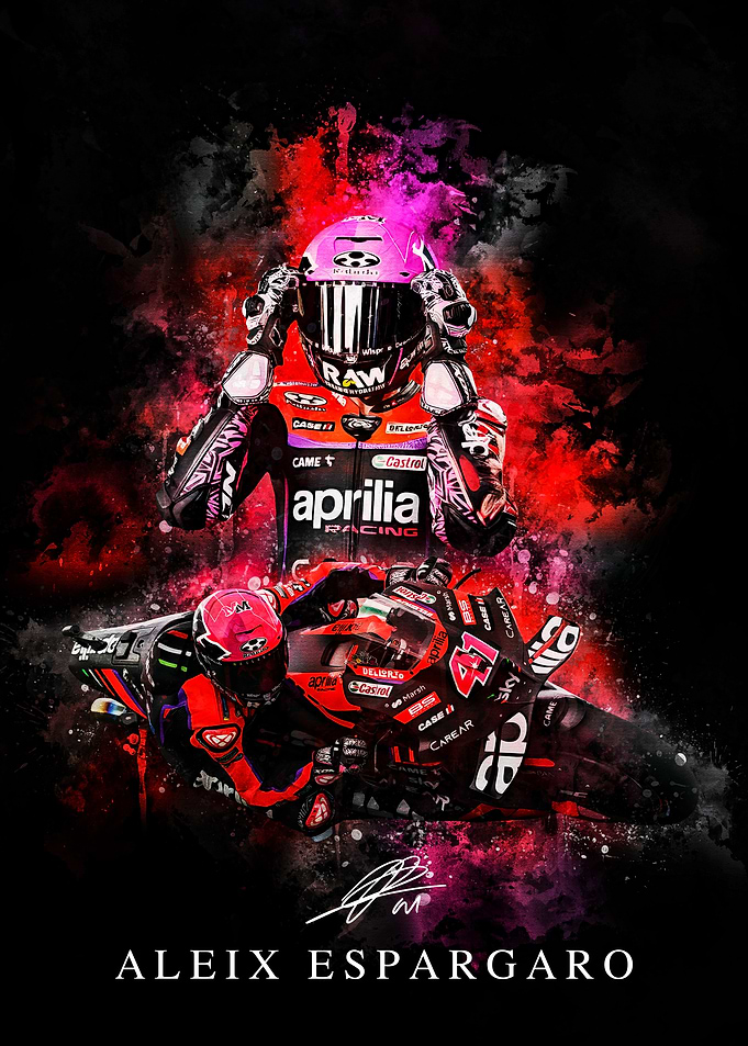 Aleix Espargaro Racing Portrait