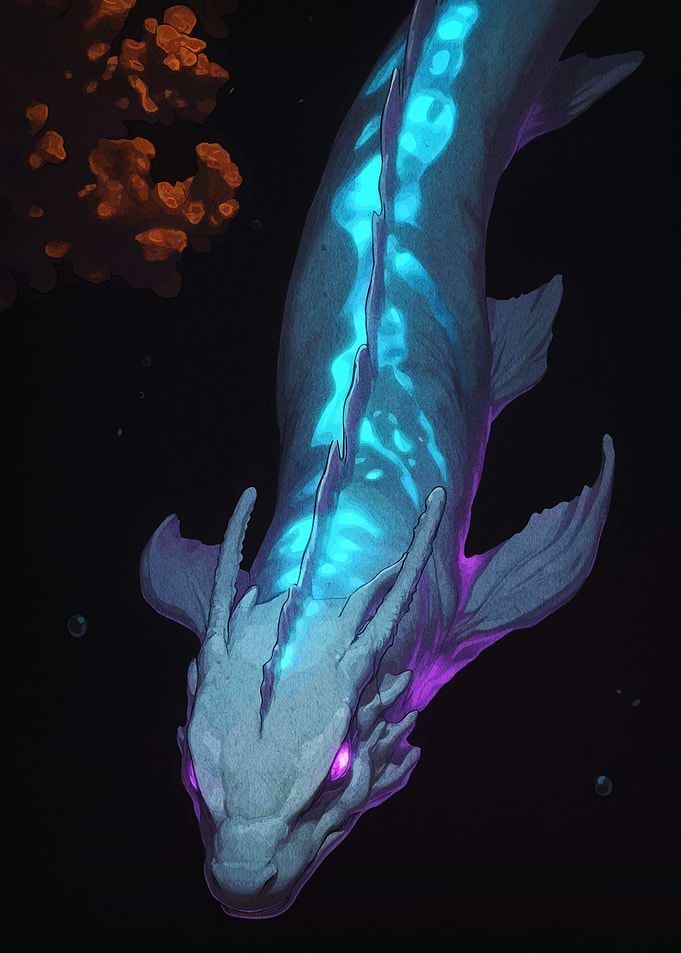 Glowing Sea Dragon