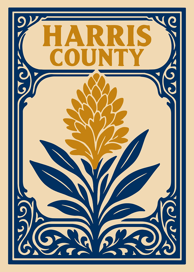 Harris County Floral Emblem