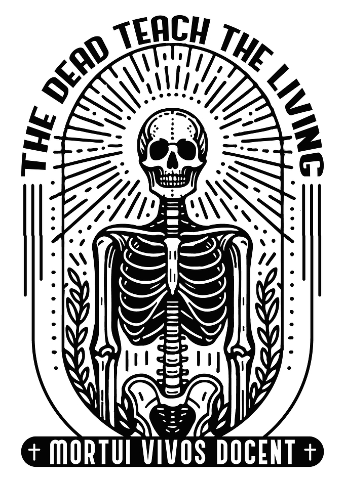 The Dead Teach the Living Skeleton