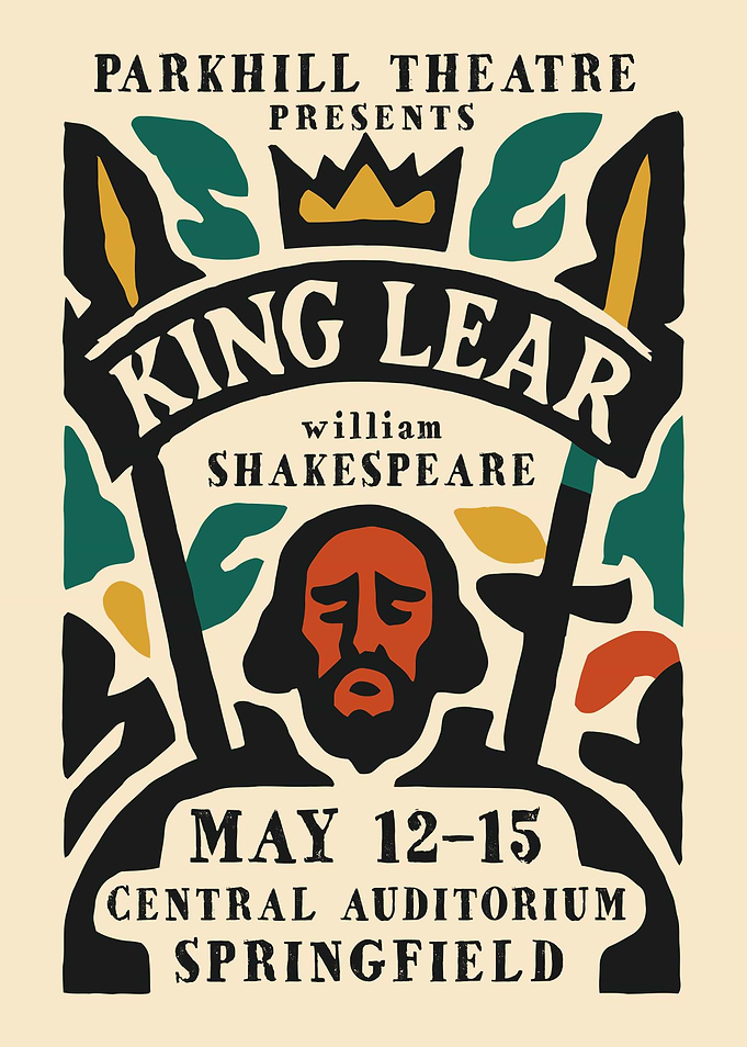 King Lear Play Poster