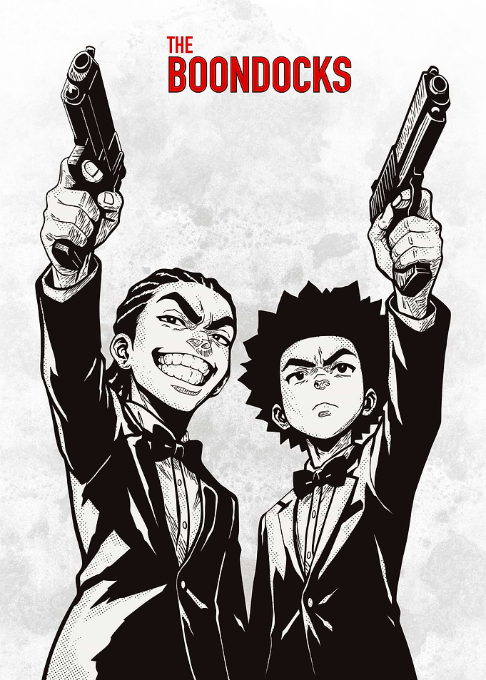 The Boondocks: Huey and Riley Freeman