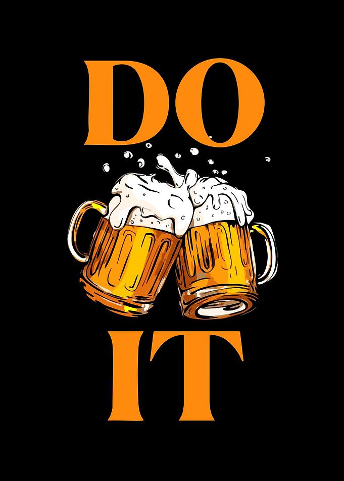 Do It Beer Toast