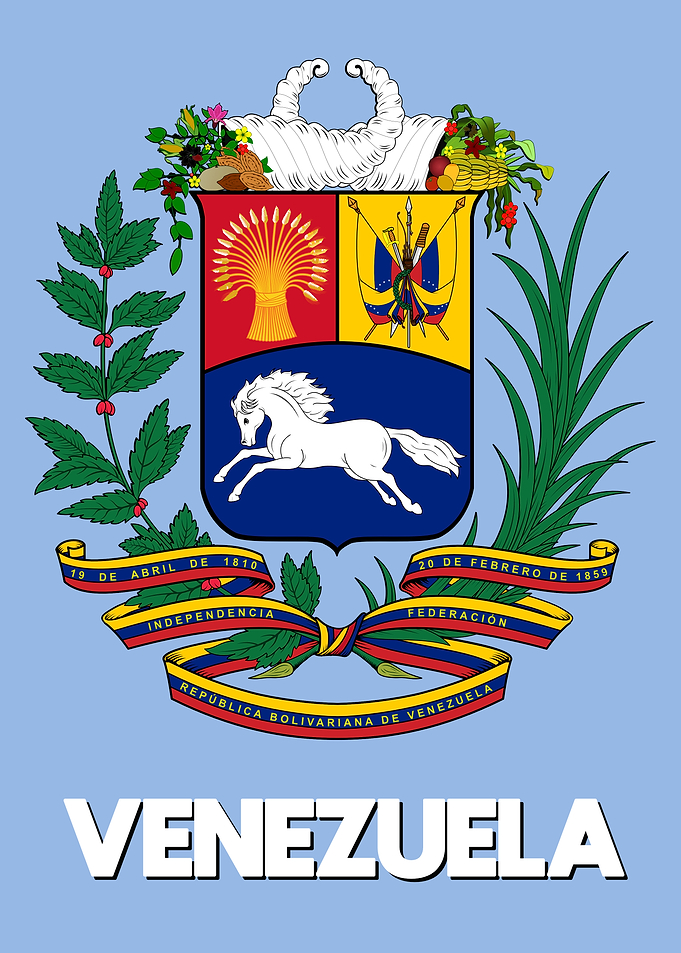 Venezuela Coat of Arms Illustration