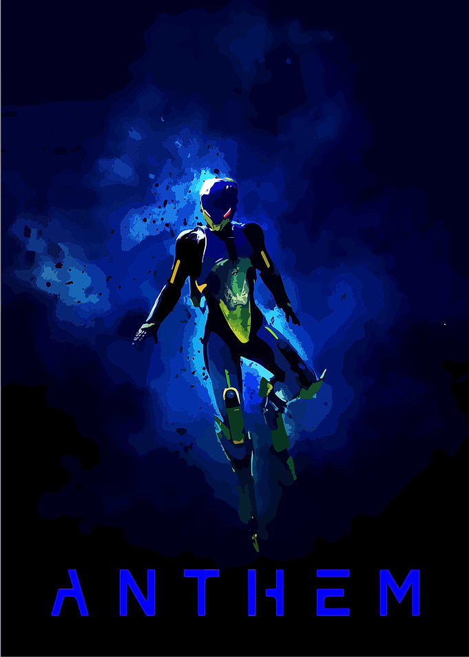 Anthem Game Character Digital Art