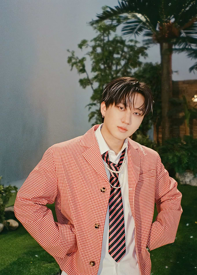 Man in Red Checkered Blazer