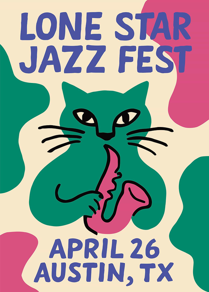 Lone Star Jazz Fest Poster