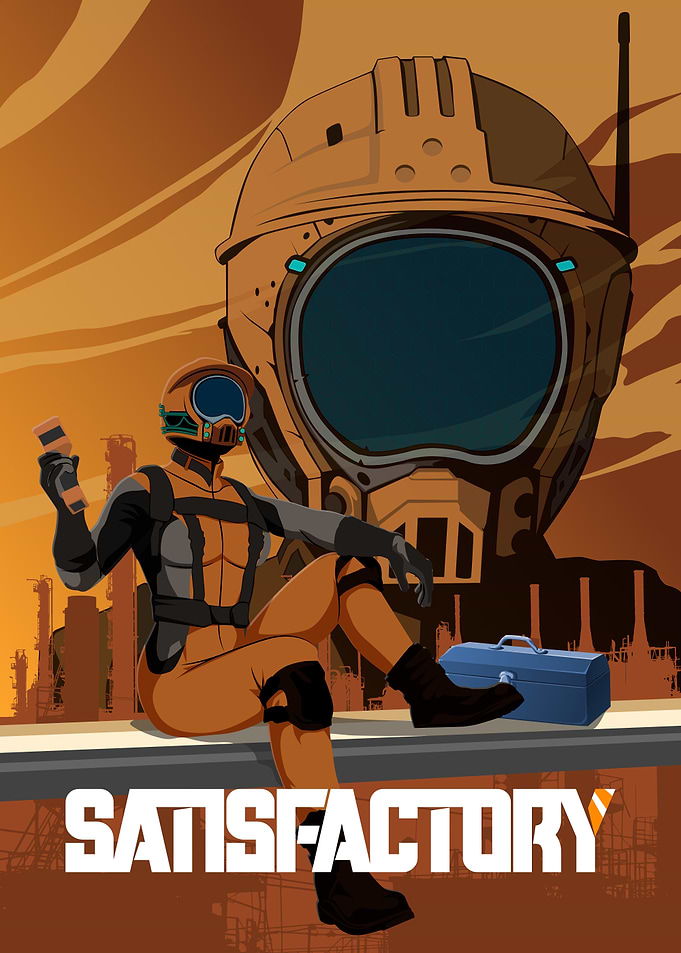 Satisfactory Game Artwork