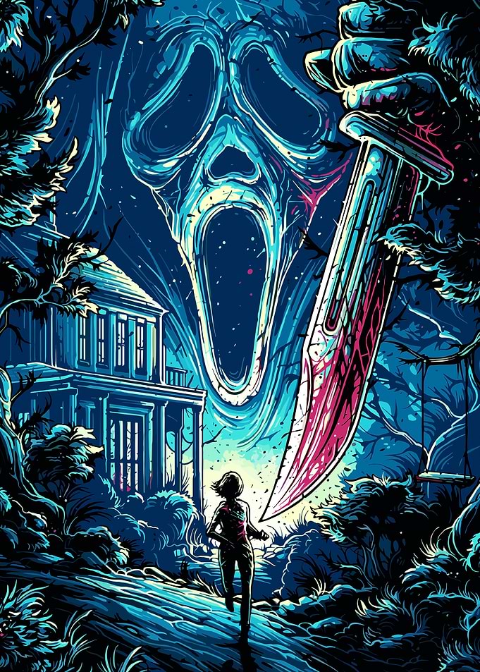 Scream Movie Poster Art