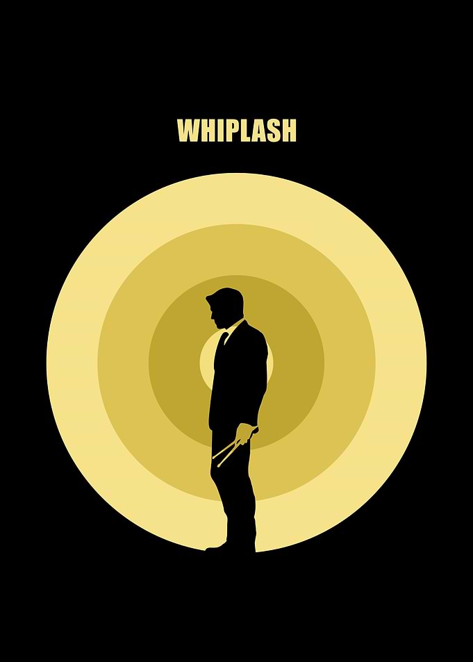 Whiplash Movie Poster Minimalist Art