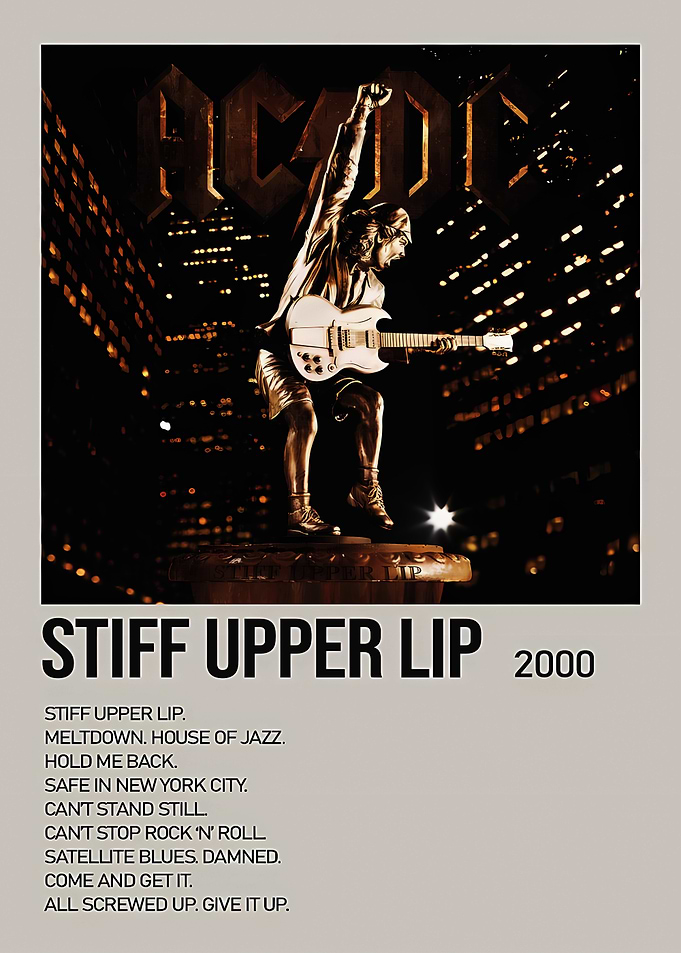 AC/DC Stiff Upper Lip Album Cover