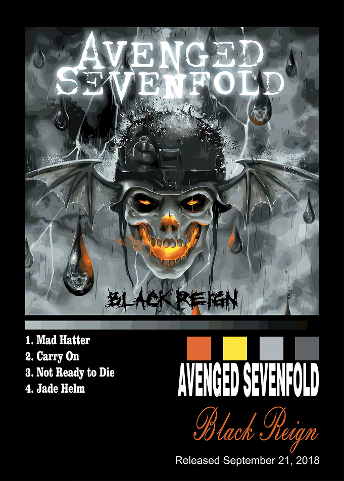 Avenged Sevenfold - Black Reign Album Art