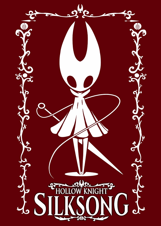 Hollow Knight: Silksong Minimalist Art