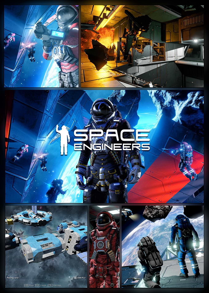 Space Engineers Game Cover Art