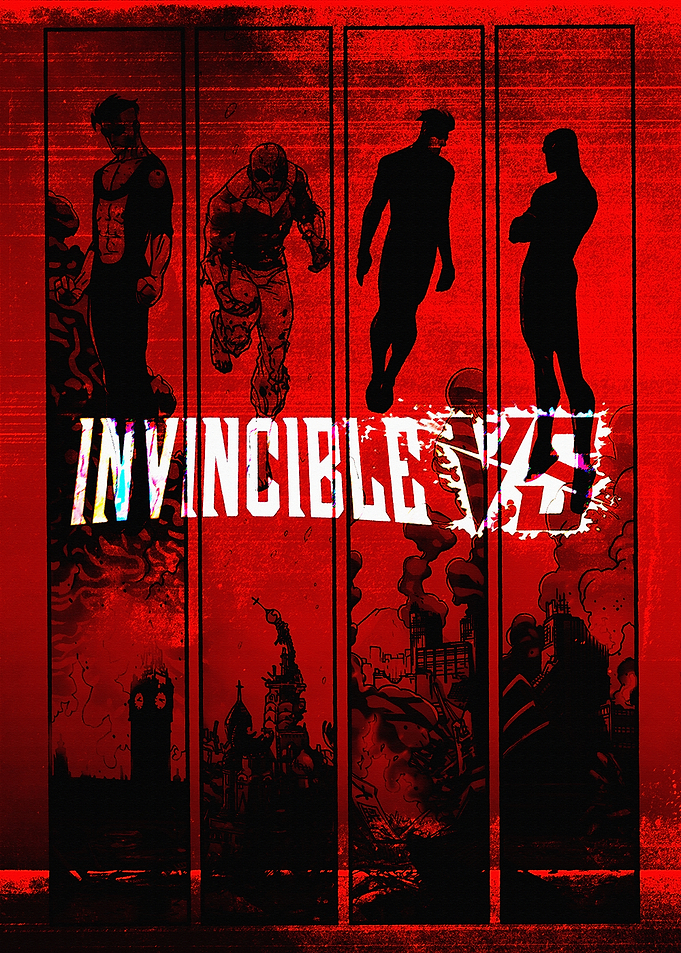Invincible Vs Comic Book Cover Art