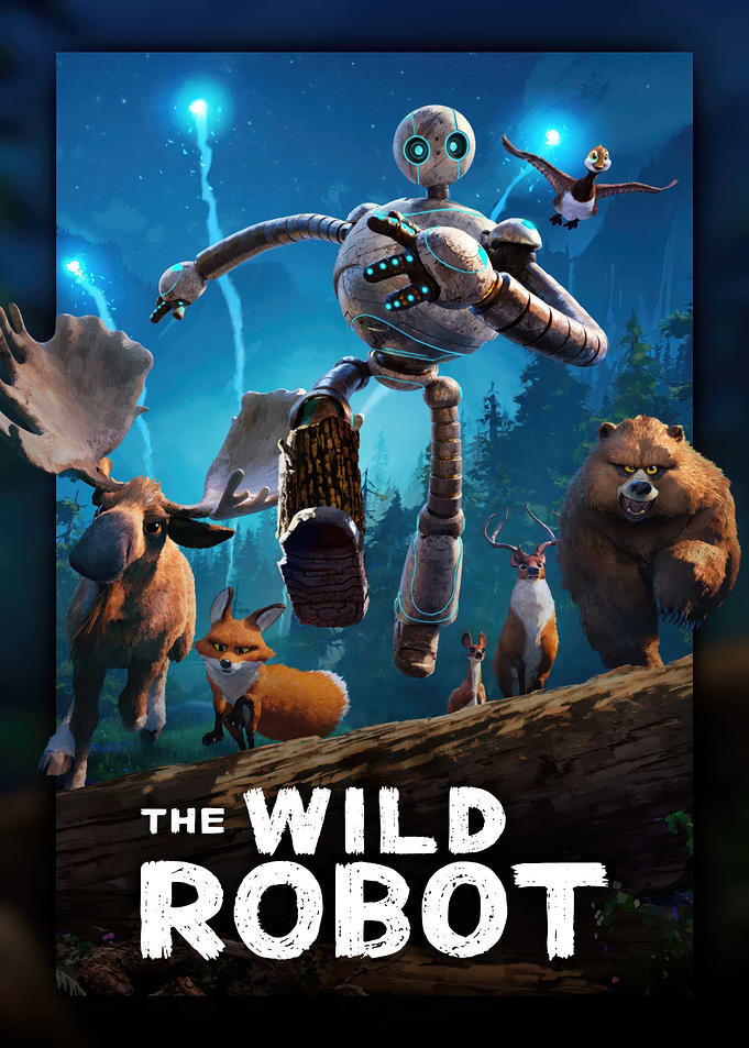 The Wild Robot Cover Art