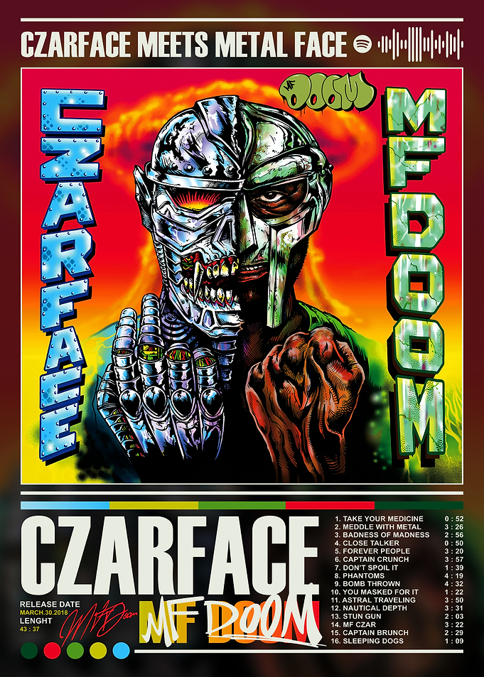 Czarface Meets Metal Face Album Art