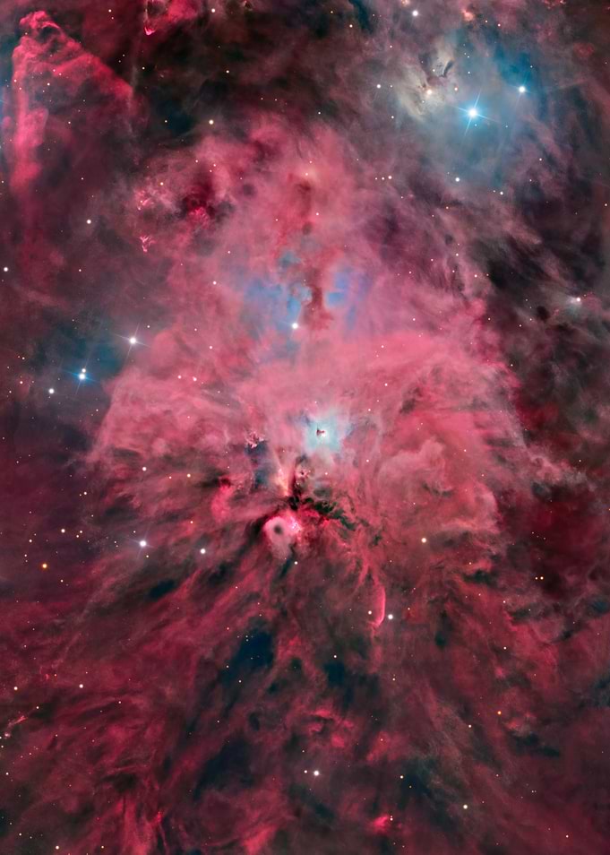 Orion Nebulae Deep Space
