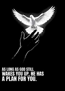 Dove, Hand, and Inspirational Quote