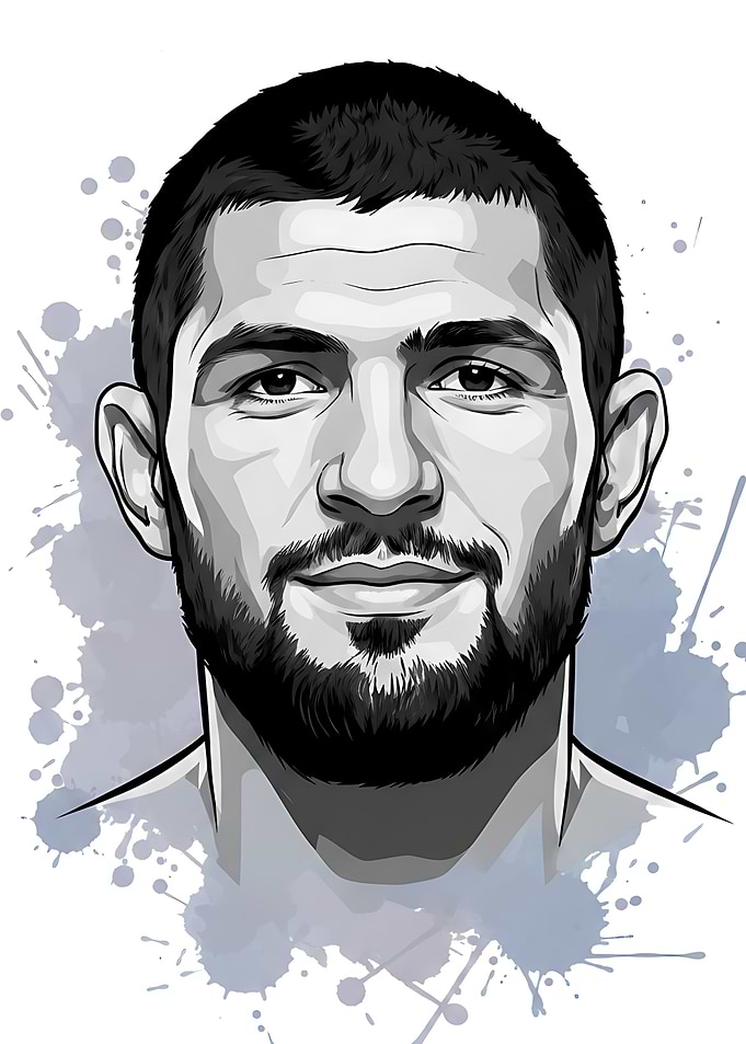Khabib Nurmagomedov Portrait