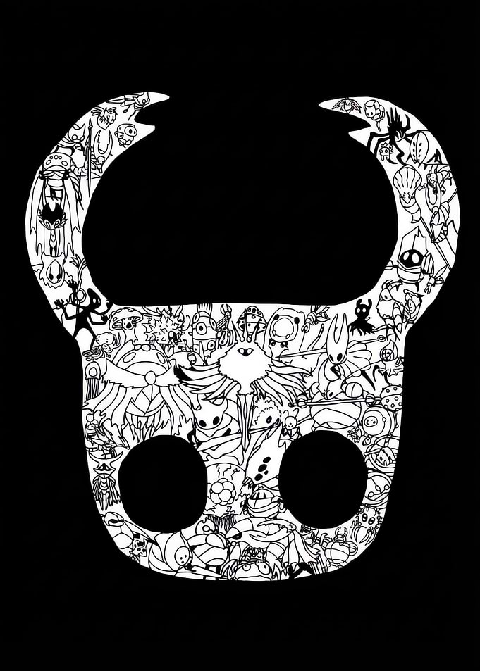 Hollow Knight Character Doodle Art
