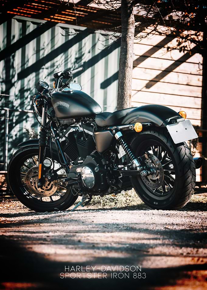 Harley-Davidson Sportster Iron 883 Motorcycle