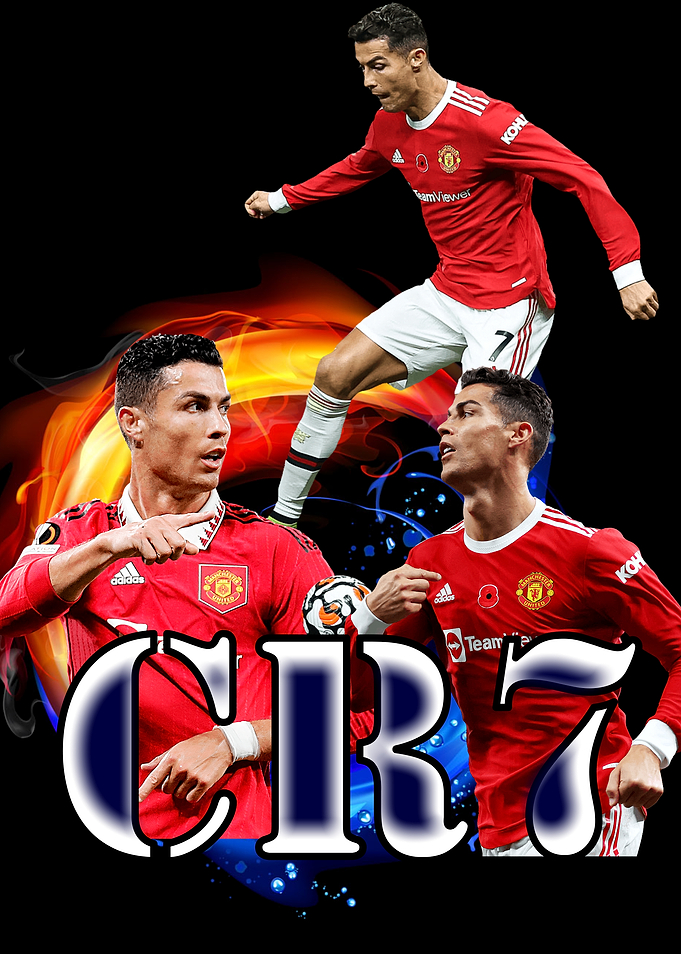 Cristiano Ronaldo CR7 Football Art
