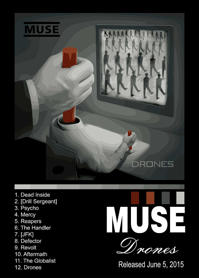 Muse - Drones Album Cover Art