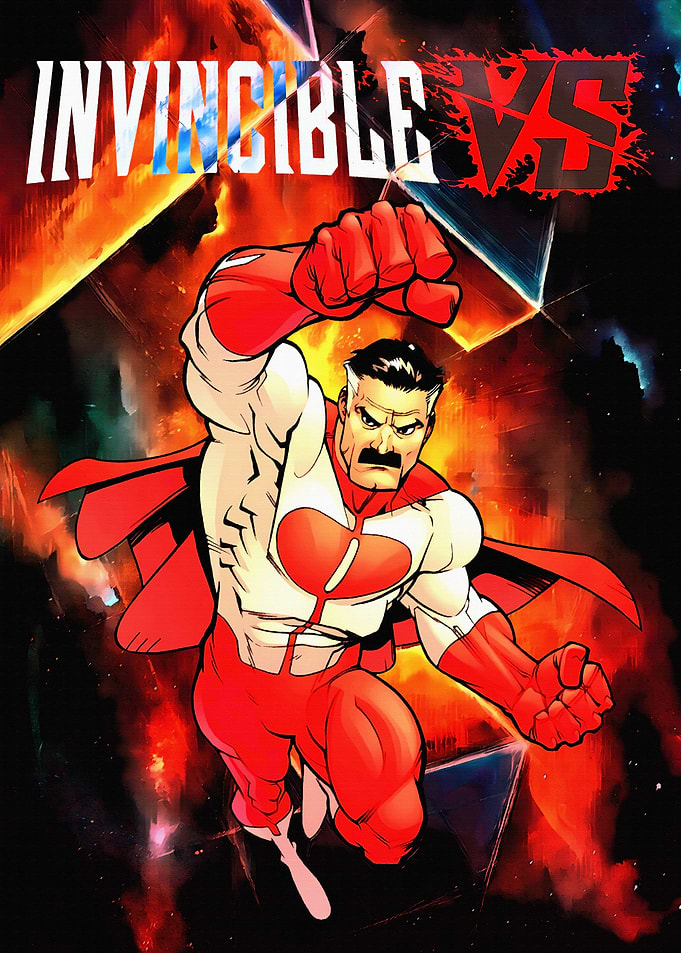 Invincible VS Comic Book Cover Art
