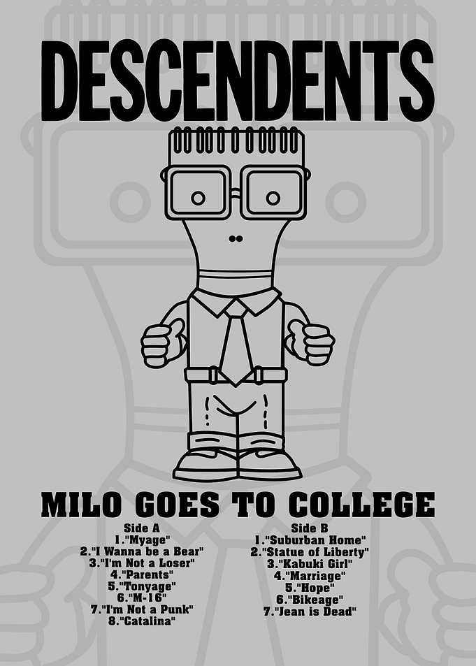 Descendents Milo Goes to College Album