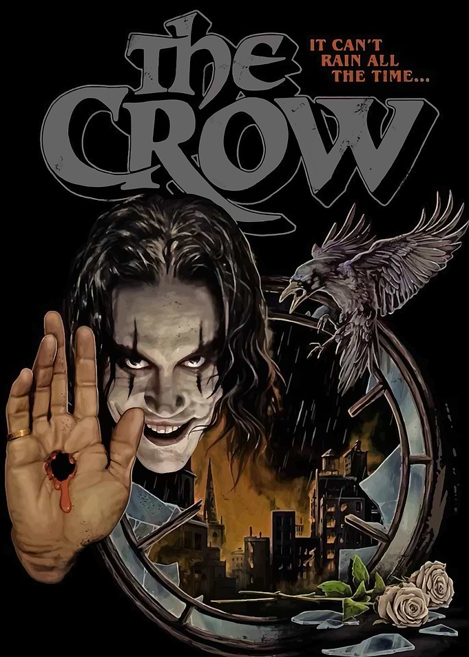 The Crow Movie Poster Art