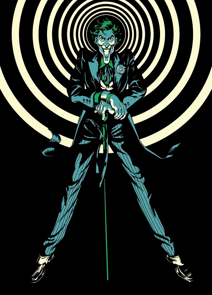 The Joker's Hypnotic Grin