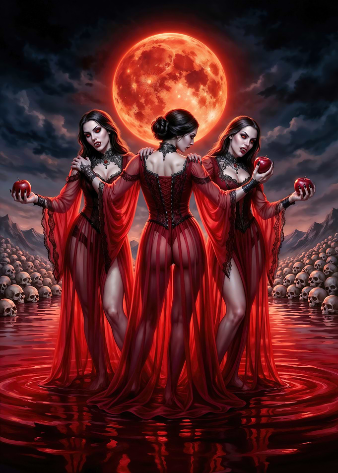 The Three Graces: Blood Moon Covenant