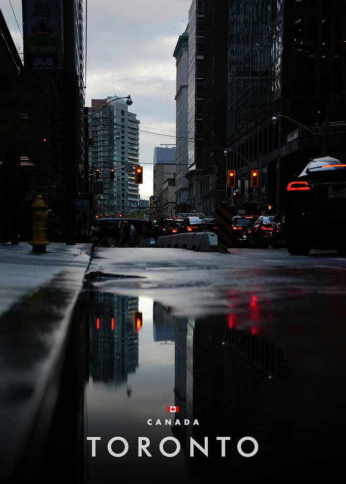 Toronto Cityscape Reflection